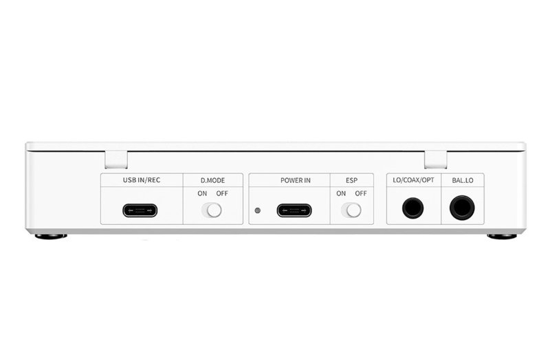 FiiO DM15 R2R White - Rear Panel