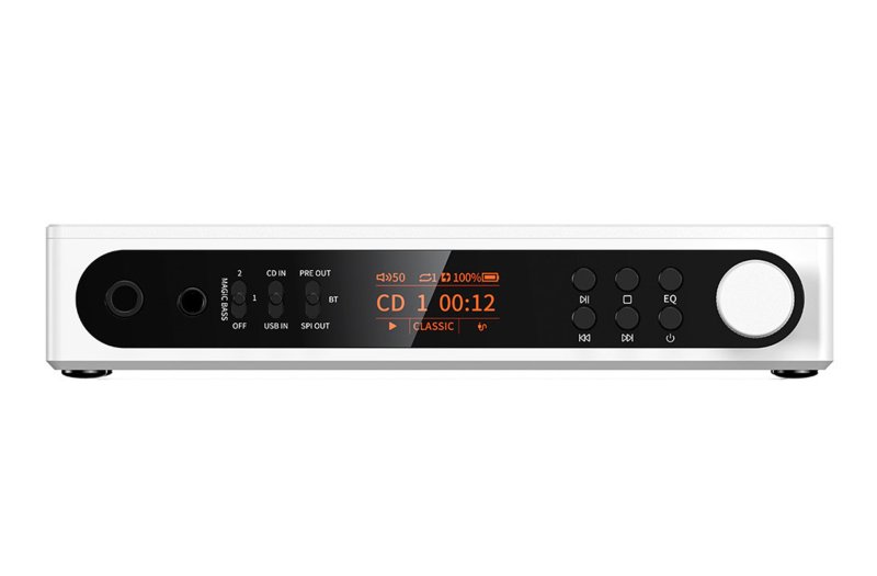 FiiO DM15 R2R White - Front Panel
