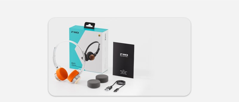 FiiO EH11 Transparent - box contents