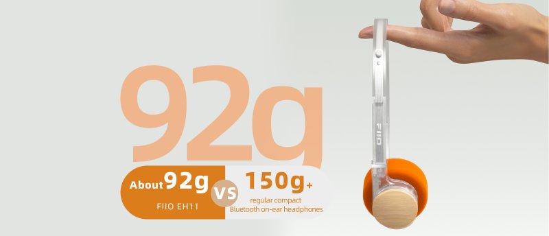 FiiO EH11 - 92g lightweight