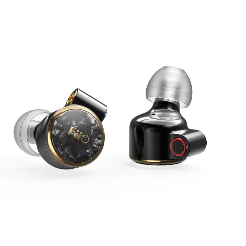 FiiO FD3 Black driver detail front and back
