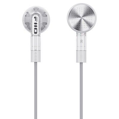 FiiO FF1 Beryllium-plated Driver Earbuds with Detachable Cable Racing Silver