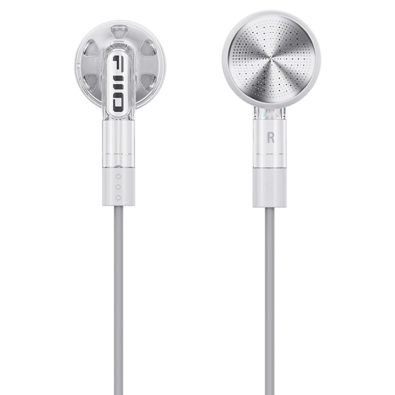 FiiO FF1 Beryllium-plated Driver Earbuds with Detachable Cable Racing Silver