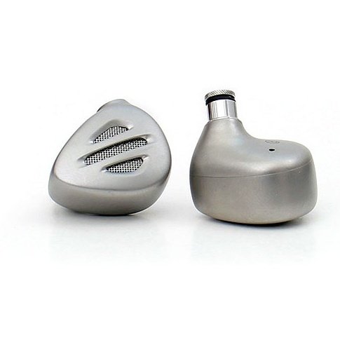 FiiO FH9 Silver - front and side view