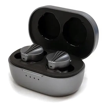 FiiO FW3 Grey - earphones in charging case