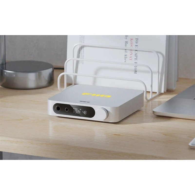 FiiO K11 R2R Silver - Desktop Lifestyle
