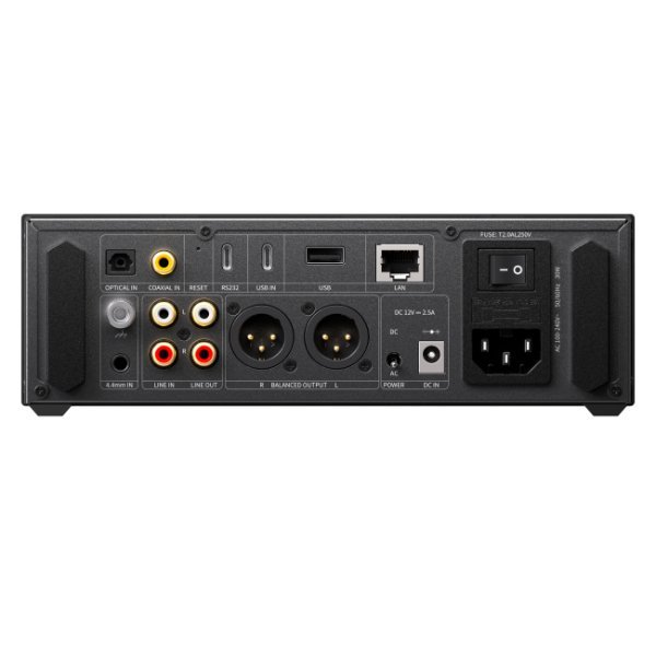 FiiO K15 Black - Rear Panel and Connections