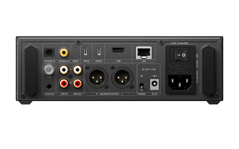 FiiO K17 - Rear panel