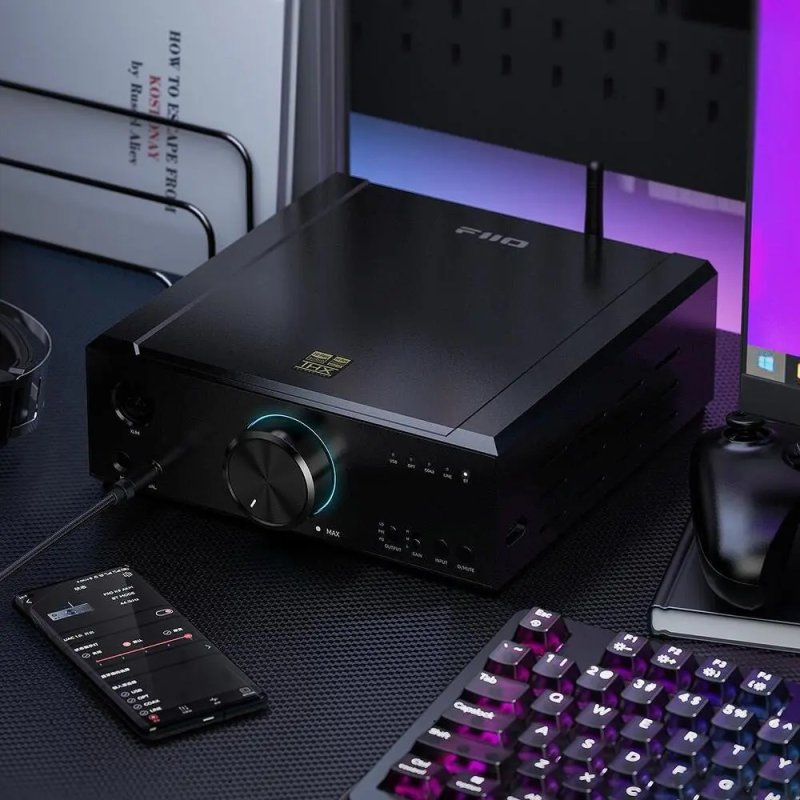 FiiO K9 AKM angle view