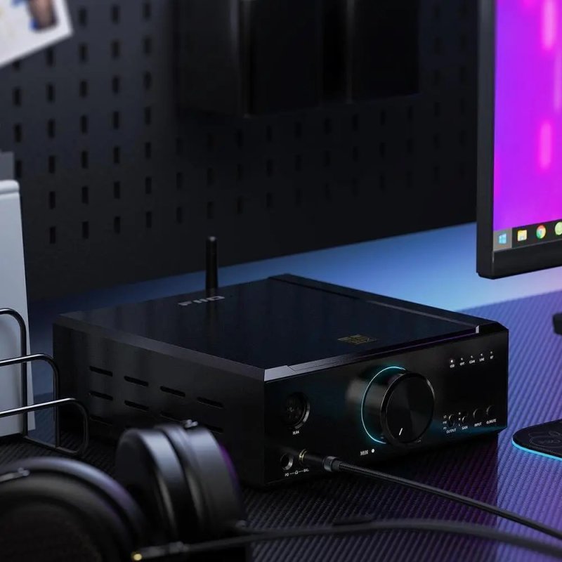 FiiO K9 AKM desktop setup