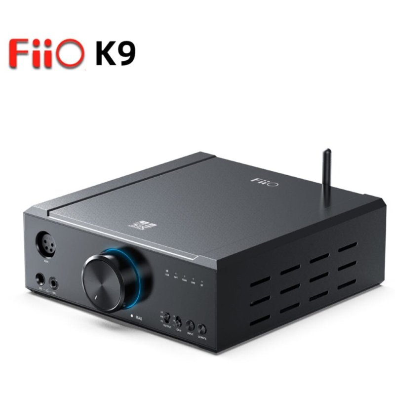 FiiO K9 Desktop Headphone Amp/DAC - Standard Edition - angled view