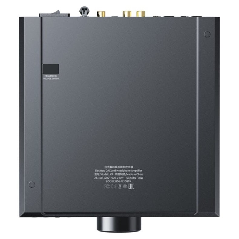 FiiO K9 Desktop Headphone Amp/DAC - Standard Edition - top detail view