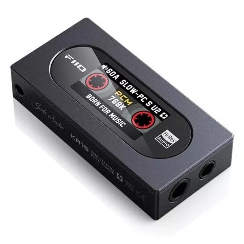 FiiO KA15 - Black - 3.5mm Single-Ended and 4.4mm Balanced Outputs