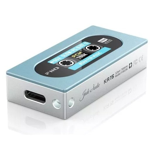 FiiO KA15 Sky Blue USB-C input