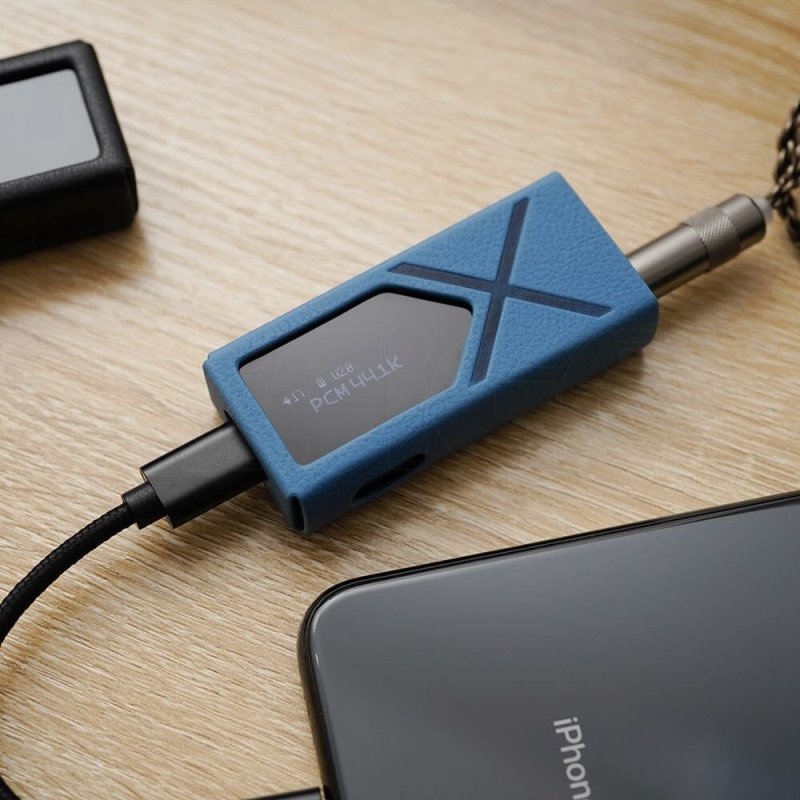 FiiO KA17 - Blue - Lifestyle Angle