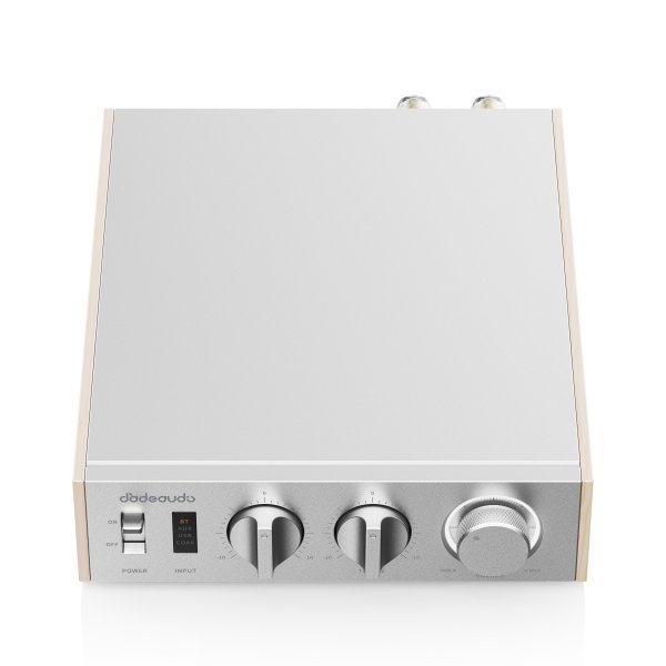 FiiO Jade Audio LEVEL 1 Hi-Res Power Amplifier Silver - Top View