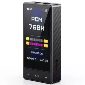 FiiO QX13 Portable DAC and Headphone Amplifier - Black