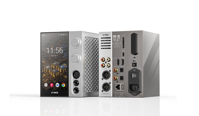 FiiO R9 Flagship Desktop Media Player - Titanium