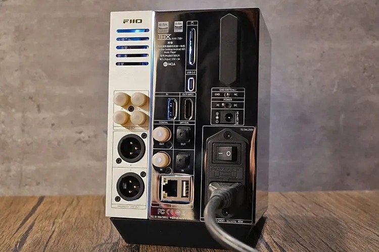 FiiO R9 - Rear Panel Connections