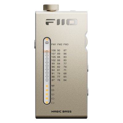 FiiO RR11 Portable Stereo Radio Receiver - Gold