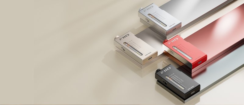 FiiO RR11 - Colour range flatlay