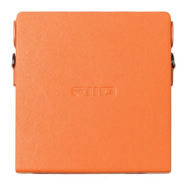 FiiO DM15 Leather Protective Case - Orange (rear)