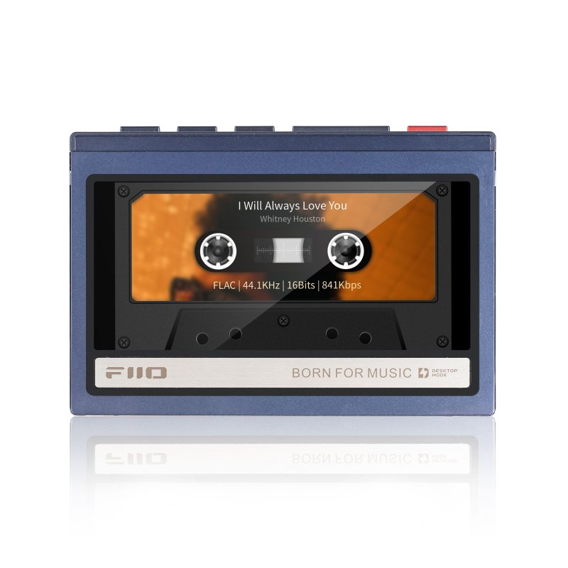 FiiO SK-M21C Blue - M21 DAP Installed