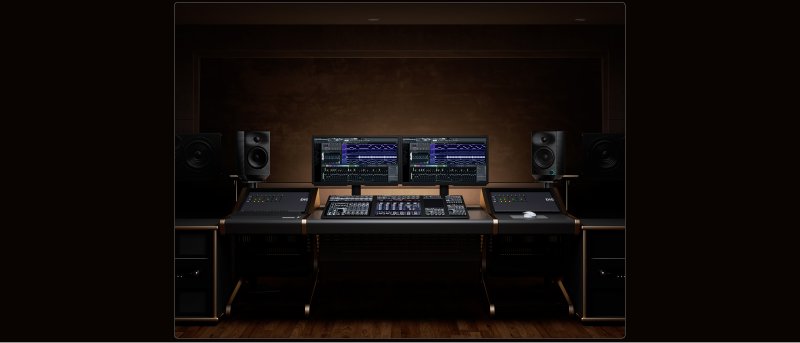 FiiO SP5 Active Desktop Speakers - Black - professional studio monitor setup