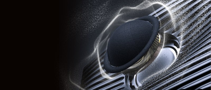 FiiO SP5 - 1-inch composite silk soft-dome tweeter close-up