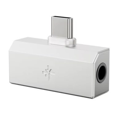 FiiO Tiny B 3.5+4.4mm DAC and Headphone Amplifier Dongle - Silver