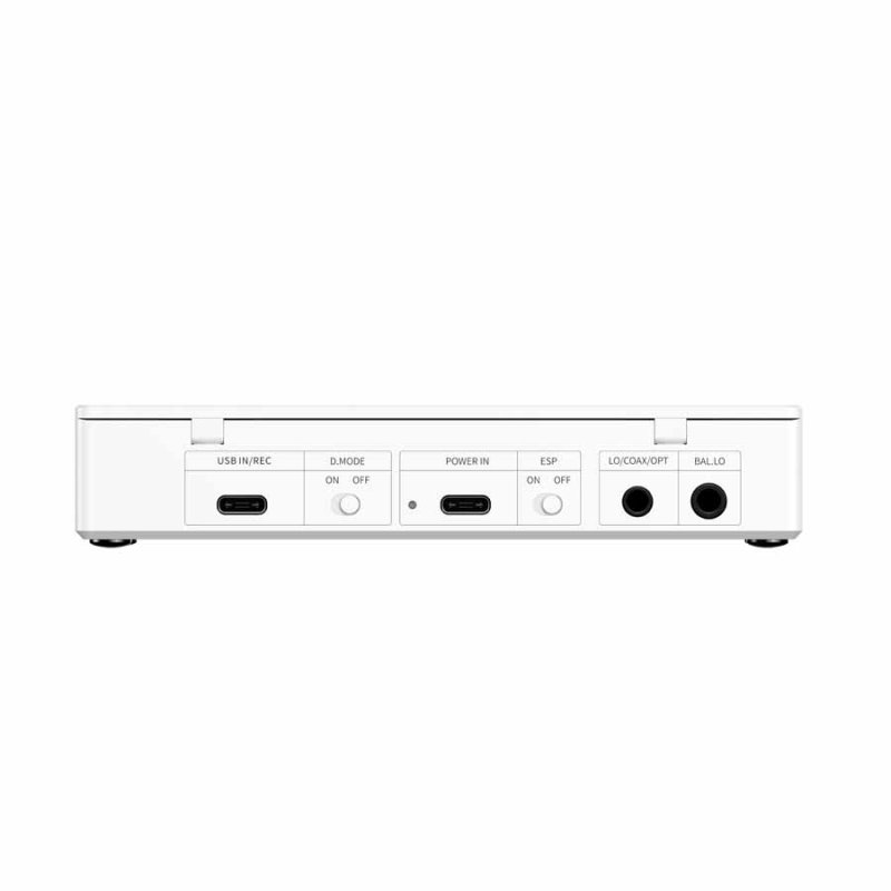 FiiO DM15 R2R White - Rear