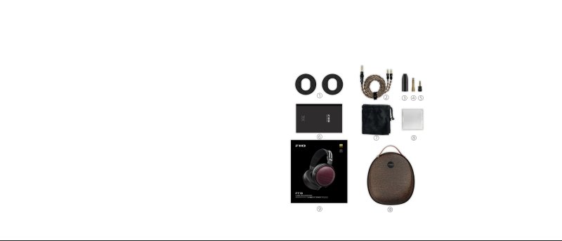 FiiO FT13 Headphones – Accessories Included