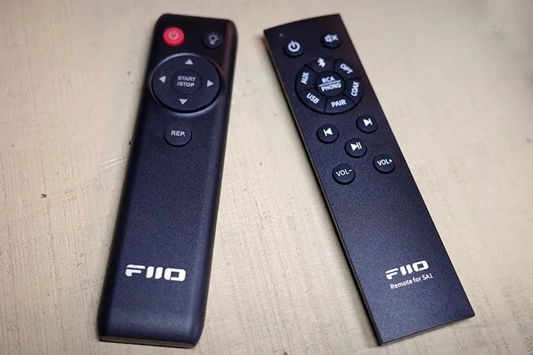 FiiO SA1 Desktop Active Speaker - remote control