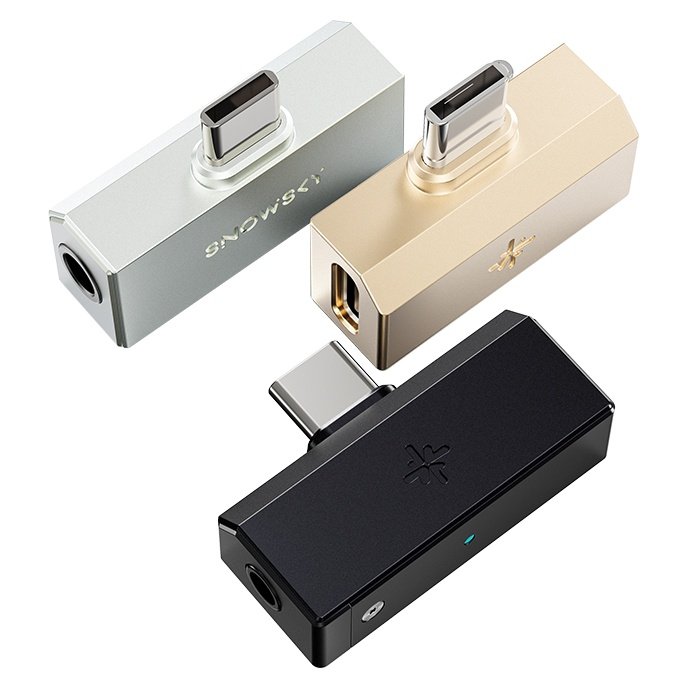 FiiO Tiny A available in Black, Gold, and Silver