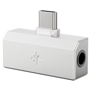 FiiO Tiny A USB-C DAC and Headphone Amplifier Dongle with Simultaneous Charging - Silver