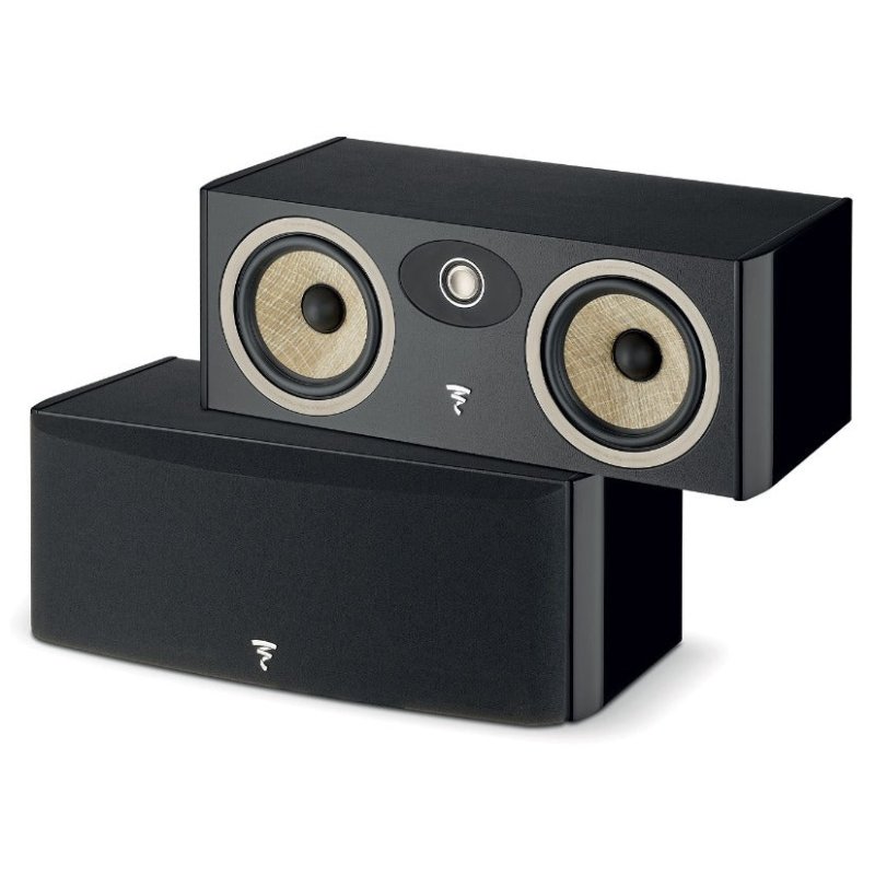 Focal Aria Evo X CC Centre Speaker Black High Gloss - with and without grille