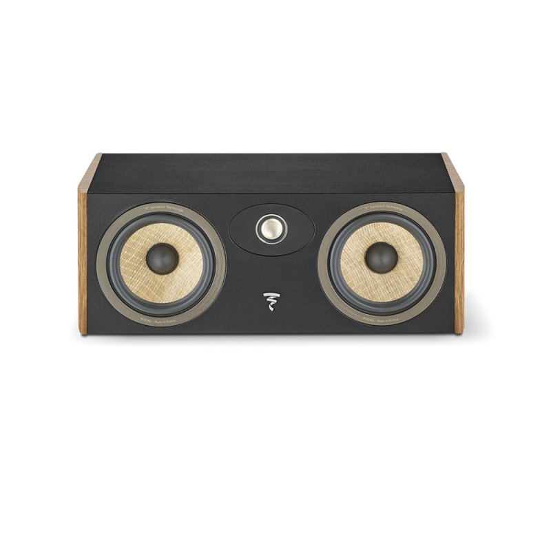 Focal Aria Evo X CC Prime Walnut front view drivers