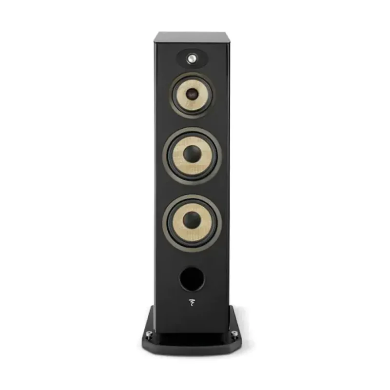 Focal Aria Evo X N4 Black High Gloss - Flax Drivers Detail