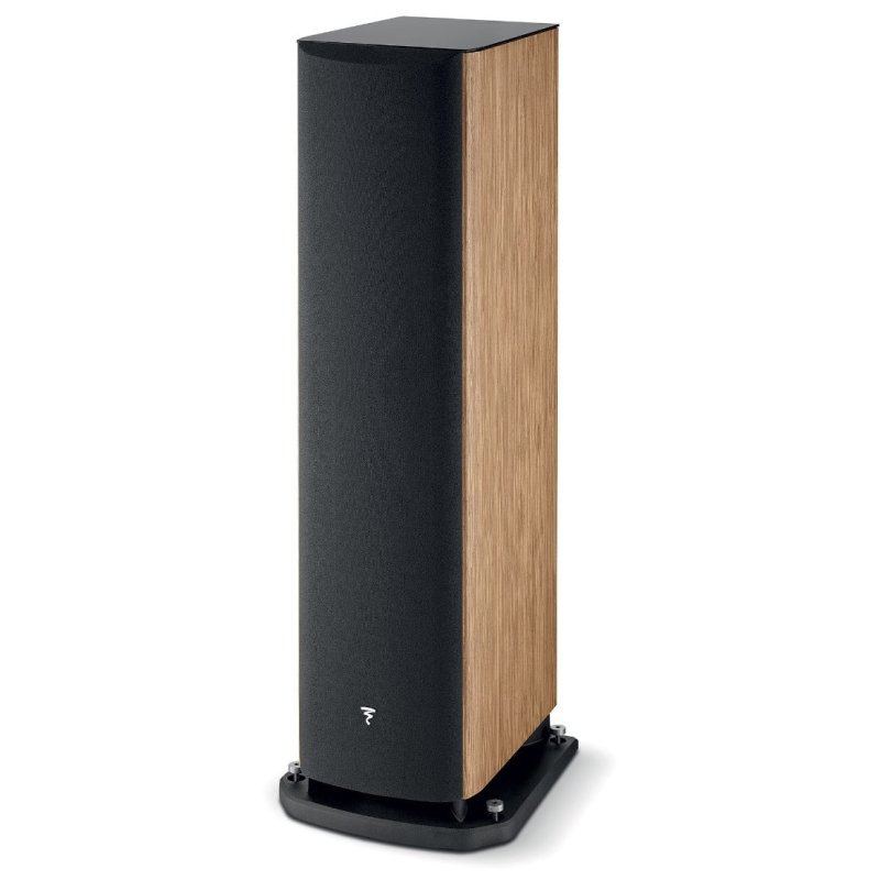 Focal Aria Evo X N4 Prime Walnut with grille fitted