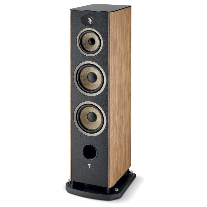 Focal Aria Evo X N4 Prime Walnut side angle view