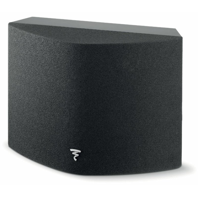 Focal Aria SR900 Surround Speaker Black - view with grille fitted