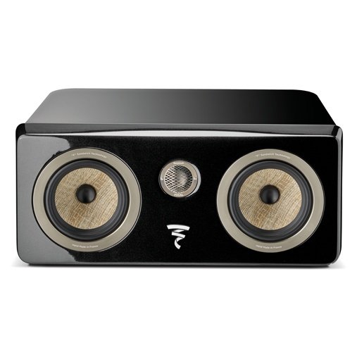 Focal Kanta Center Black HG centre speaker front view
