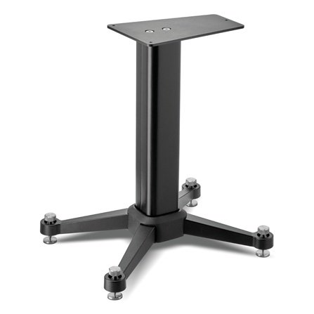 Focal Kanta Centre Speaker Stand Black angled view