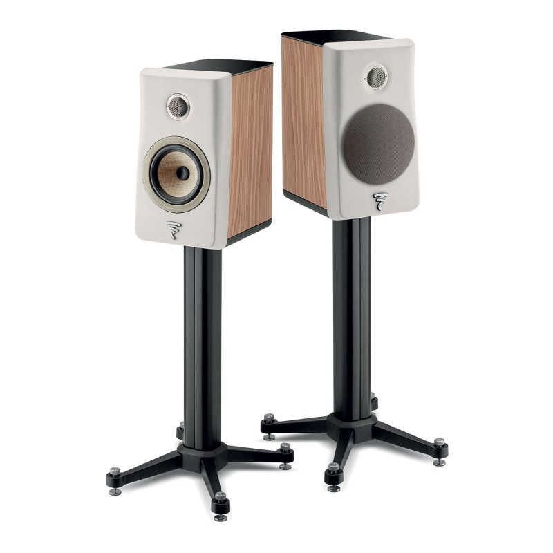 Focal Kanta No.1 speakers on the black stands