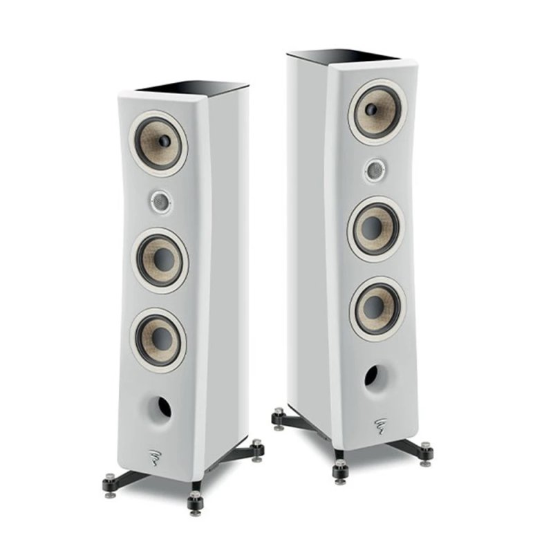 Focal Kanta N2 White High Gloss angled pair