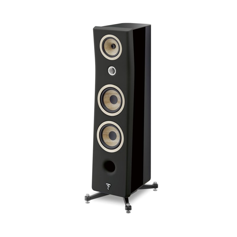 Focal Kanta No.3 Black High Gloss angled view