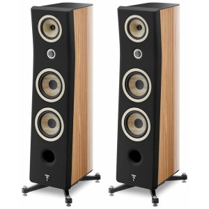 Focal Kanta N3 Floorstanding Speakers Walnut (Black Baffle)