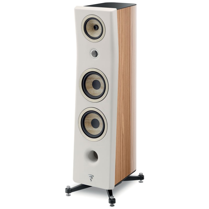 Focal Kanta N3 Floorstanding Speakers Walnut (Ivory Baffle)