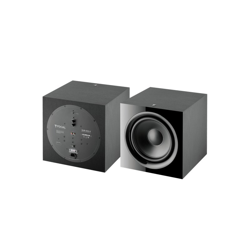 Focal Sub 600P Black active subwoofer - lifestyle