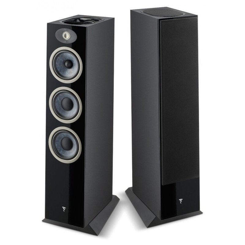 Focal Theva N3-D Floorstanding Speakers (Pair) - Black